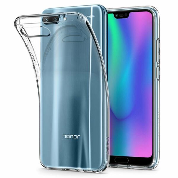 Spigen Honor 10 ile Uyumlu Kılıf Liquid Crystal 4 Tarafı Koruma