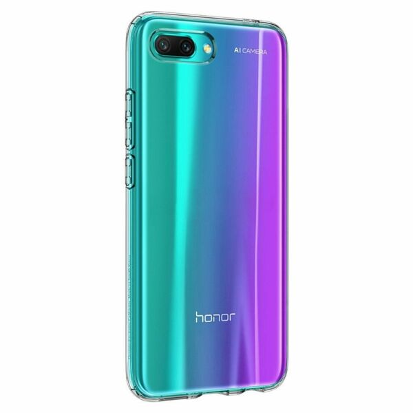 Spigen Honor 10 ile Uyumlu Kılıf Liquid Crystal 4 Tarafı Koruma
