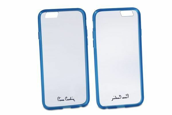 Pierre Cardin iPhone 6 ile Uyumlu Silikon Arka Koruma Paneli Mavi PCZ-S05