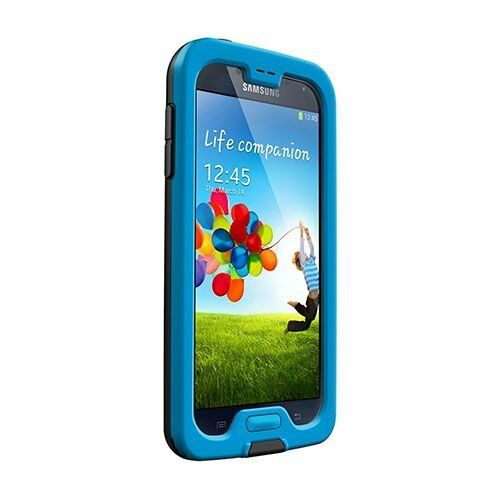 LifeProof Galaxy S4 ile Uyumlu Ultra Koruma Kılıfı Mavi-Siyah