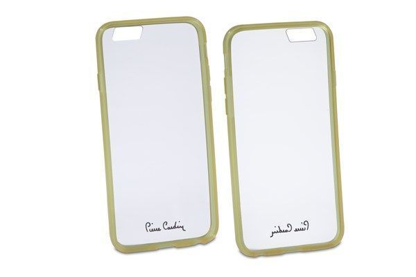 Pierre Cardin iPhone 6 ile Uyumlu Silikon Arka Koruma Paneli Sarı PCZ-S05