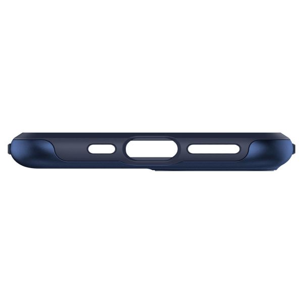 Spigen iPhone 11 Pro ile Uyumlu Kılıf Hybrid NX Denim Blue