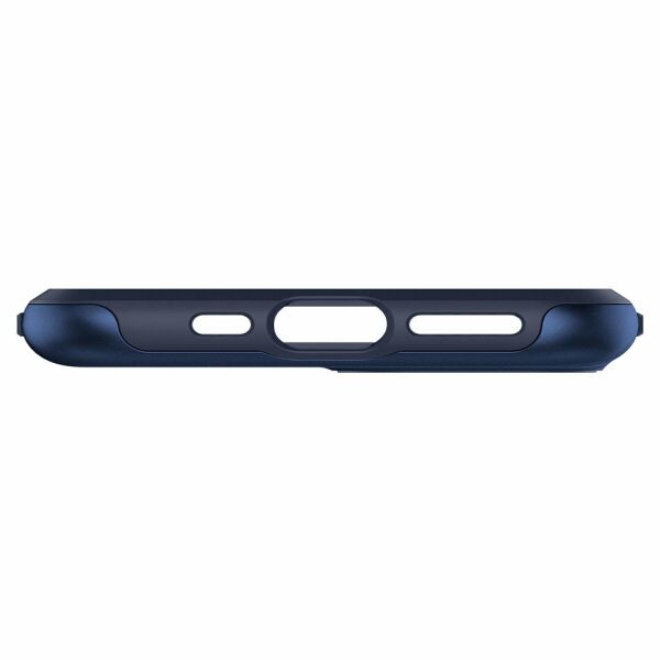Spigen iPhone 11 Pro ile Uyumlu Kılıf Hybrid NX Denim Blue