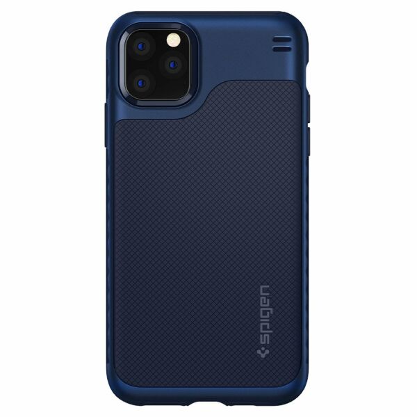 Spigen iPhone 11 Pro ile Uyumlu Kılıf Hybrid NX Denim Blue
