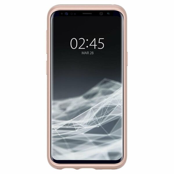 Spigen Galaxy S9 ile Uyumlu Kılıf Neo Hybrid Pale Dogwood