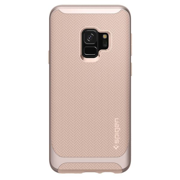 Spigen Galaxy S9 ile Uyumlu Kılıf Neo Hybrid Pale Dogwood