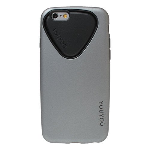 iPhone 6S/6 ile Uyumlu Kılıf Silikonlu Ultra Koruma Gri