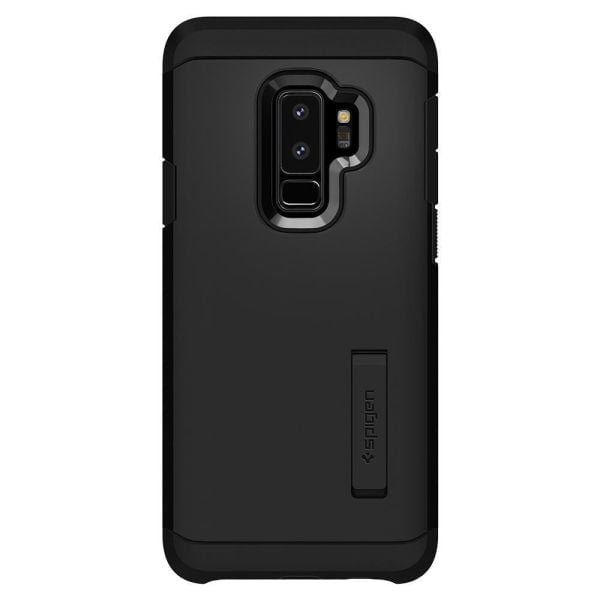 Spigen Galaxy S9 Plus ile Uyumlu Kılıf Tough Armor Black