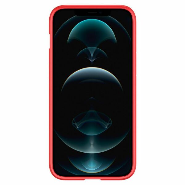 Spigen iPhone 12 Pro Max ile Uyumlu Kılıf Ultra Hybrid Red