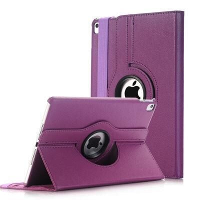 iPad Pro 11 ile Uyumlu 360 Derece Dönebilen Standlı Kılıf Mor