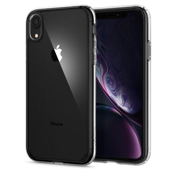 Spigen iPhone XR ile Uyumlu Kılıf Ultra Hybrid Crystal Clear