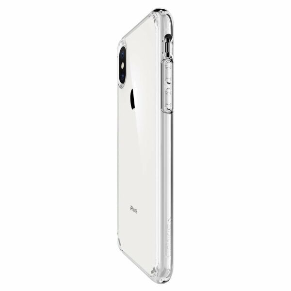 Spigen iPhone XS Max ile Uyumlu Kılıf Ultra Hybrid Crystal Clear
