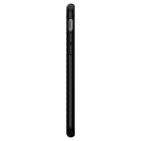 Spigen iPhone SE 2020 / iPhone 8/7 Uyumlu ile Uyumlu Kılıf Liquid Air Armor Black