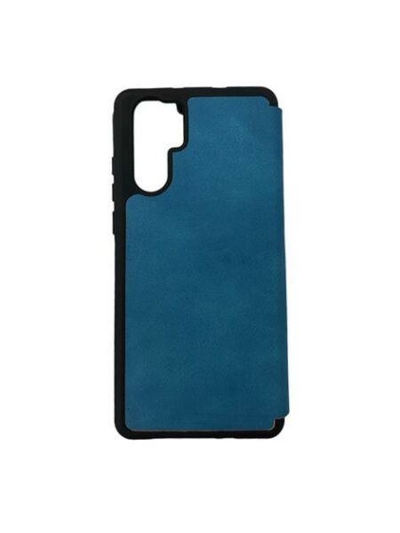 Jopus P30 Pro ile Uyumlu Premium Kapaklı Kılıf Mavi