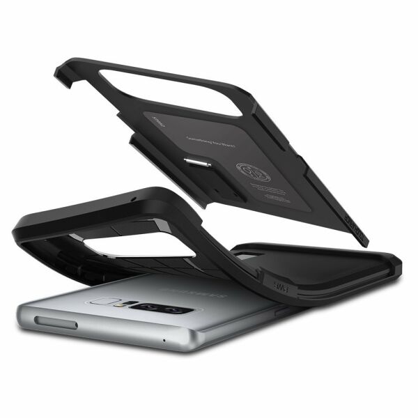 Spigen Galaxy Note 8 ile Uyumlu Kılıf Tough Armor Black