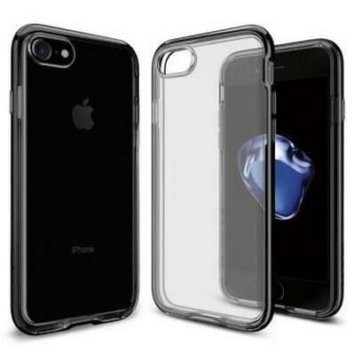 Spigen iPhone 7 ile Uyumlu Kılıf Neo Hybrid Crystal Jet Black