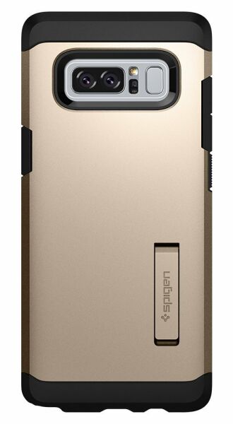 Spigen Galaxy Note 8 ile Uyumlu Kılıf Tough Armor Gold Maple