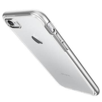 Spigen iPhone 7 ile Uyumlu Kılıf Neo Hybrid Crystal Satin Silver