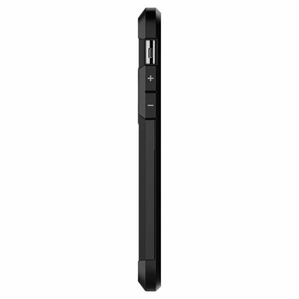 Spigen iPhone X ile Uyumlu Kılıf Tough Armor Black