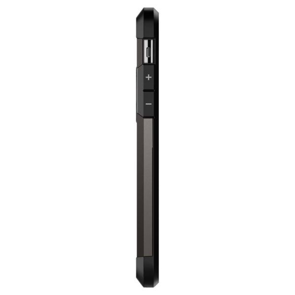Spigen iPhone X ile Uyumlu Kılıf Tough Armor Gunmetal