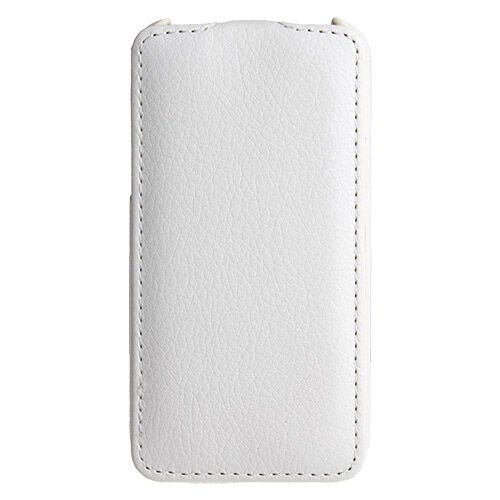Cellular Line iPhone 4S/4 ile Uyumlu Flap Mıknatıssız Deri Kılıf Beyaz FLAPIPHONE4W (Out)