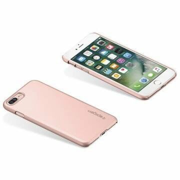 Spigen iPhone 7 Plus ile Uyumlu Kılıf Thin Fit Ultra İnce Rose Gold