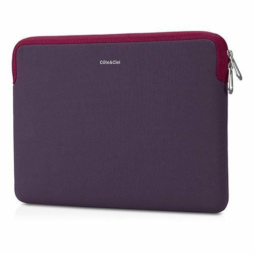 Cote&Ciel Mackbook 15'' ile Uyumlu Taşıma Kılıfı Tekstil Yummy Plum