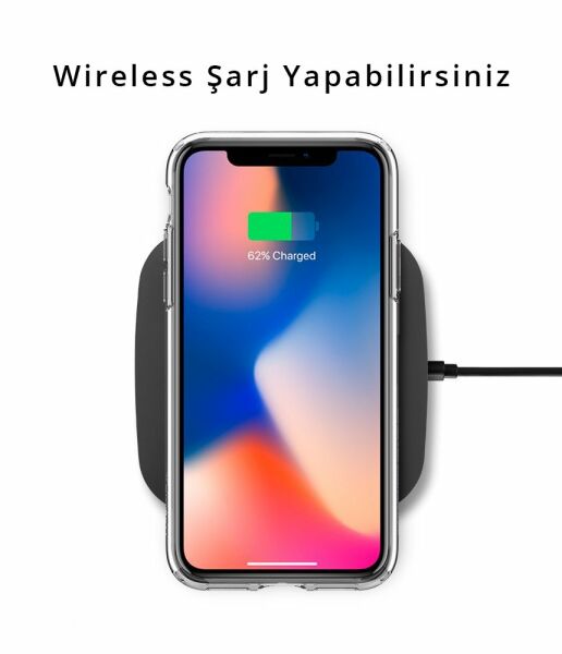 Spigen iPhone X ile Uyumlu Kılıf Ultra Hybrid Crystal Clear