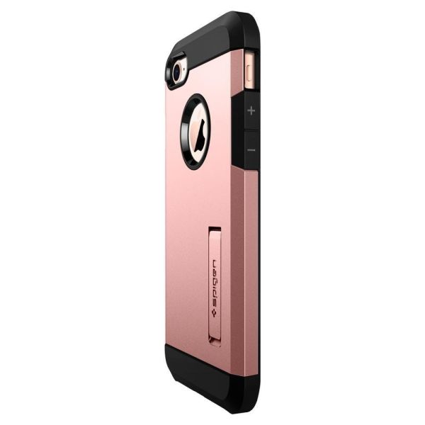 Spigen iPhone 7/8 ile Uyumlu Kılıf Tough Armor 2 Rose Gold