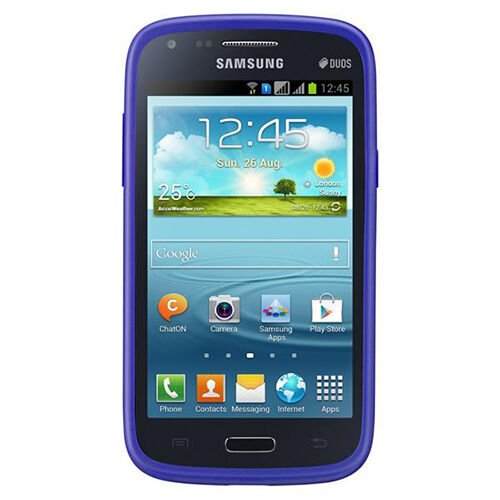 Galaxy Core i8260 ile Uyumlu Protective Cover Kılıf Lacivert EF-PI826BLEGWW
