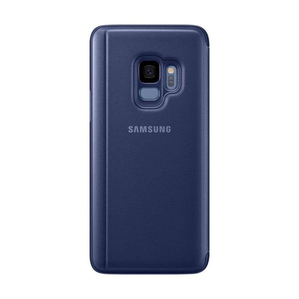 Galaxy S9 ile Uyumlu Clear View KılıfLacivert EF-ZG960CLEGWW