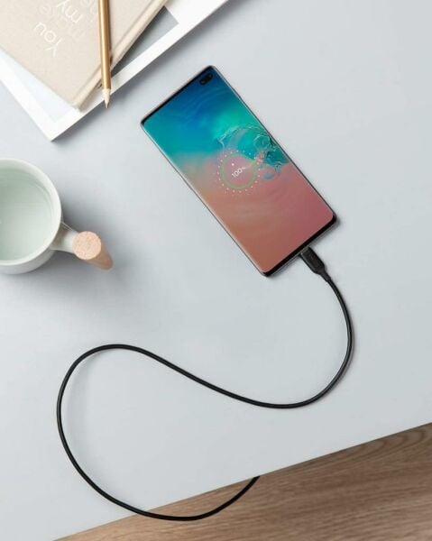 Anker PowerLine III USB-C To USB-C 0.9 Metre Data/Şarj Kablosu Siyah 60W Güç Destekli A8852