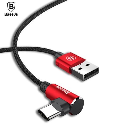 Baseus Type-C MVP Kablo 1 Metre Kırmızı