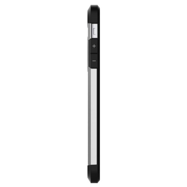 Spigen iPhone 7 Plus / 8 Plus ile Uyumlu Kılıf Tough Armor 2 Satin Silver