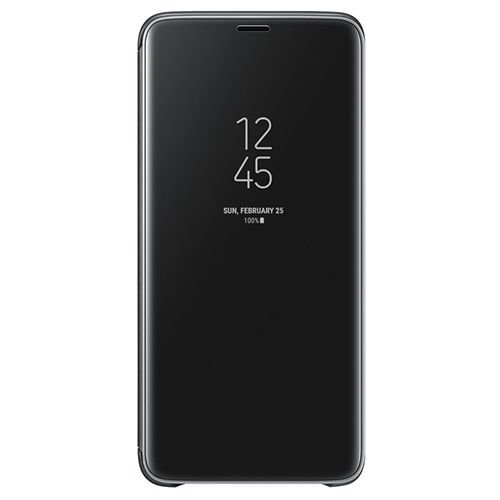 Galaxy S9 Plus  ile Uyumlu Clear View KılıfSiyah EF-ZG965CBEGWW