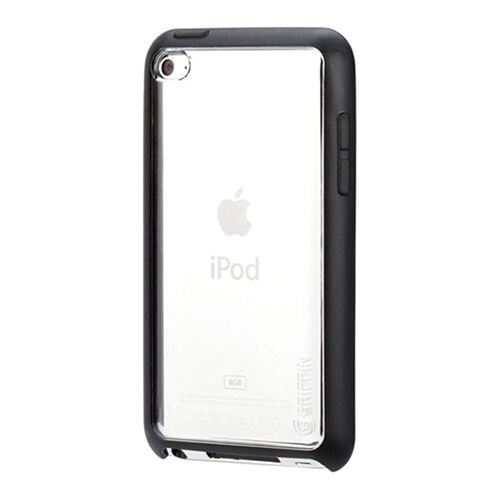 Griffin iPod Touch 4 ile Uyumlu Şeffaf Siyah Stantlı Kılıf Reveal RE01915
