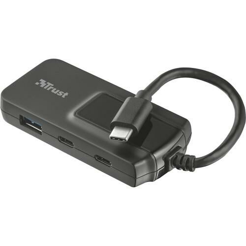 Trust 21321 OILA 2+2 Port USB-C 3.1 Hub (Out)