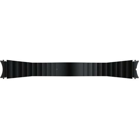 Galaxy Watch 4 & Watch 5 ile Uyumlu Metal Kordon (20mm, S/M) Siyah GP-TYR890HCABW