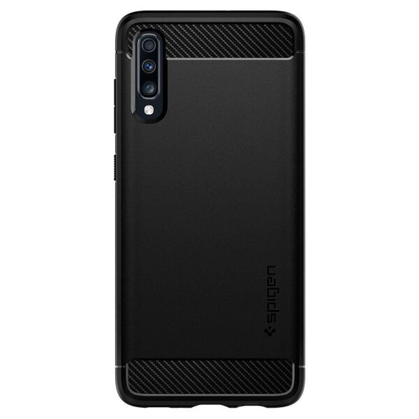 Spigen Galaxy A70 ile Uyumlu Kılıf Rugged Armor