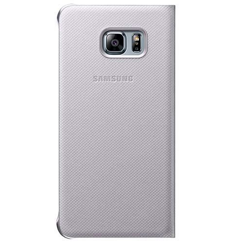 Galaxy S6 Edge Plus ile Uyumlu Kılıf S View Cover EF-CG928PSEGTR Gümüş (Out)