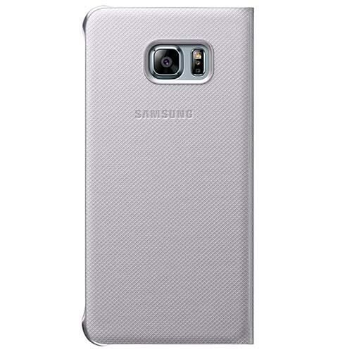 Galaxy S6 Edge Plus ile Uyumlu Kılıf S View Cover EF-CG928PSEGTR Gümüş (Out)
