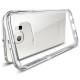 Spigen Galaxy S6 ile Uyumlu Kılıf Neo Hybrid CC Satin Silver