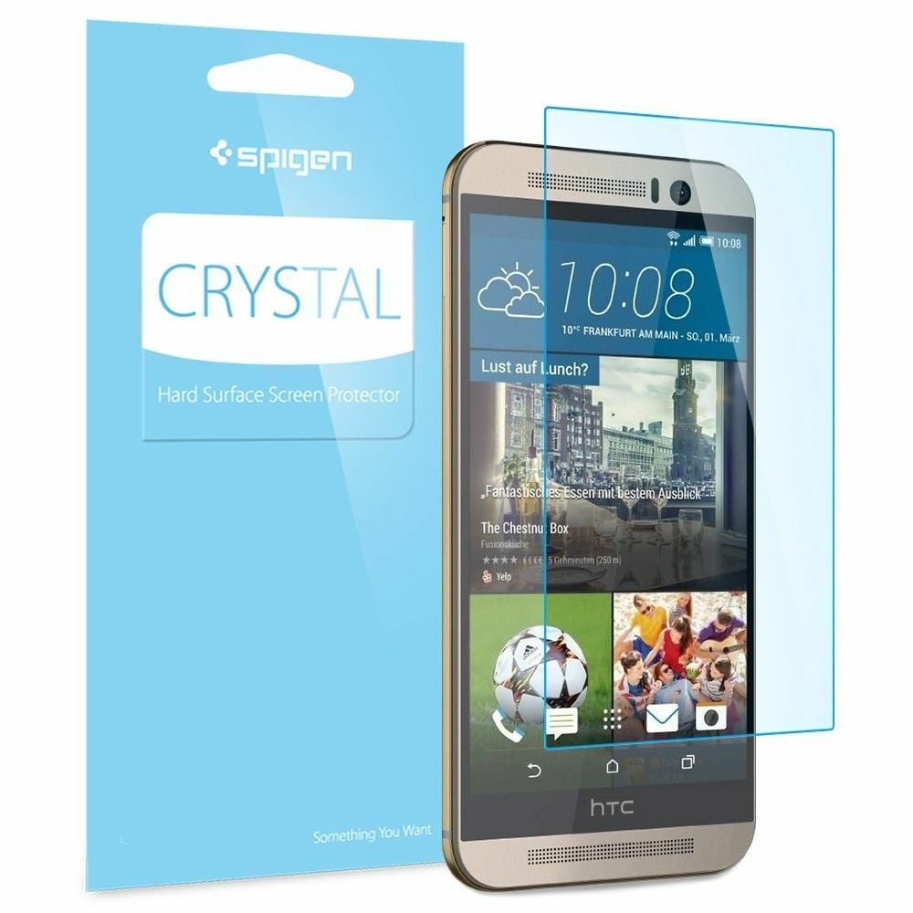 Spigen One M9 ile Uyumlu Ekran Koruyucu Crystal