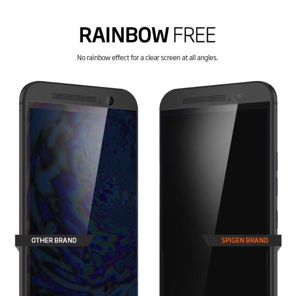 Spigen One M9 ile Uyumlu Ekran Koruyucu Crystal