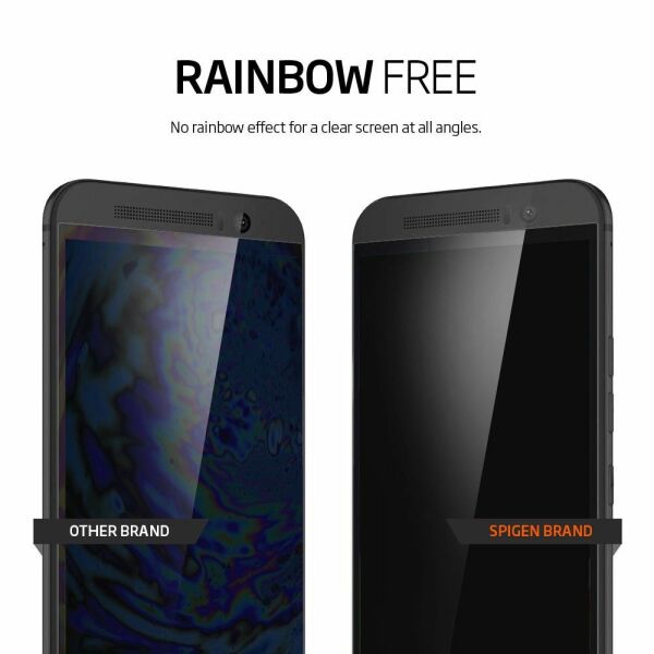 Spigen One M9 ile Uyumlu Ekran Koruyucu Crystal