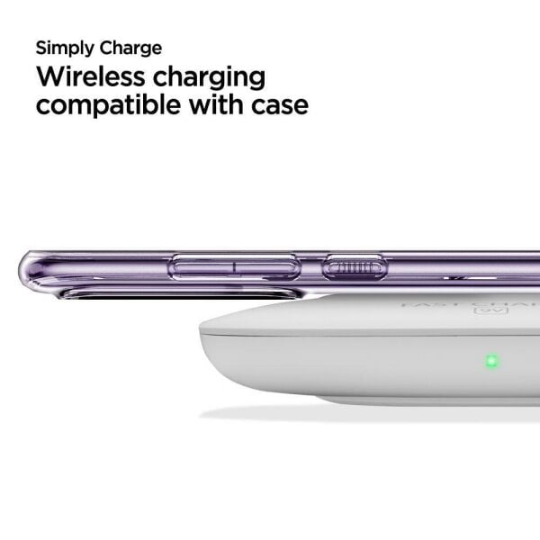 Spigen Mi 9 ile Uyumlu Kılıf Liquid Crystal Fit Crystal Clear
