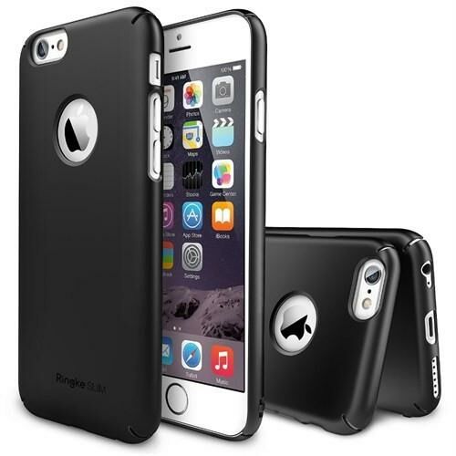 Ringke Slim iPhone 6s Plus/ 6 Plus ile Uyumlu KIlıf SF Black