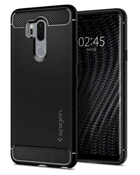 Spigen G7 ThinQ ile Uyumlu Kılıf Rugged Armor