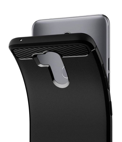 Spigen G7 ThinQ ile Uyumlu Kılıf Rugged Armor