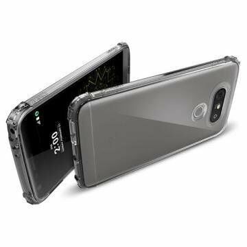 Spigen G5 ile Uyumlu Kılıf Crystal Shell Dark Crystal